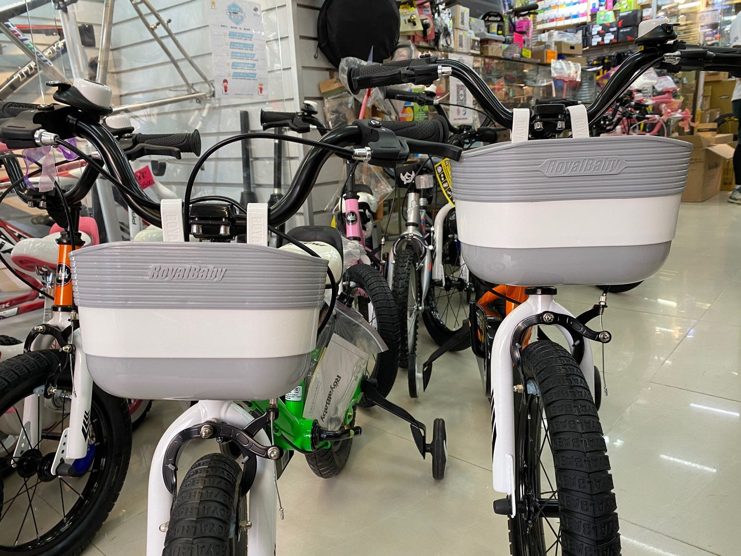 ROYAL BABY PATENT FODING BASKET掛籃-灰色/ROYAL BABY PATENT FODING BASKET-GREY-22X11.5cX13CM