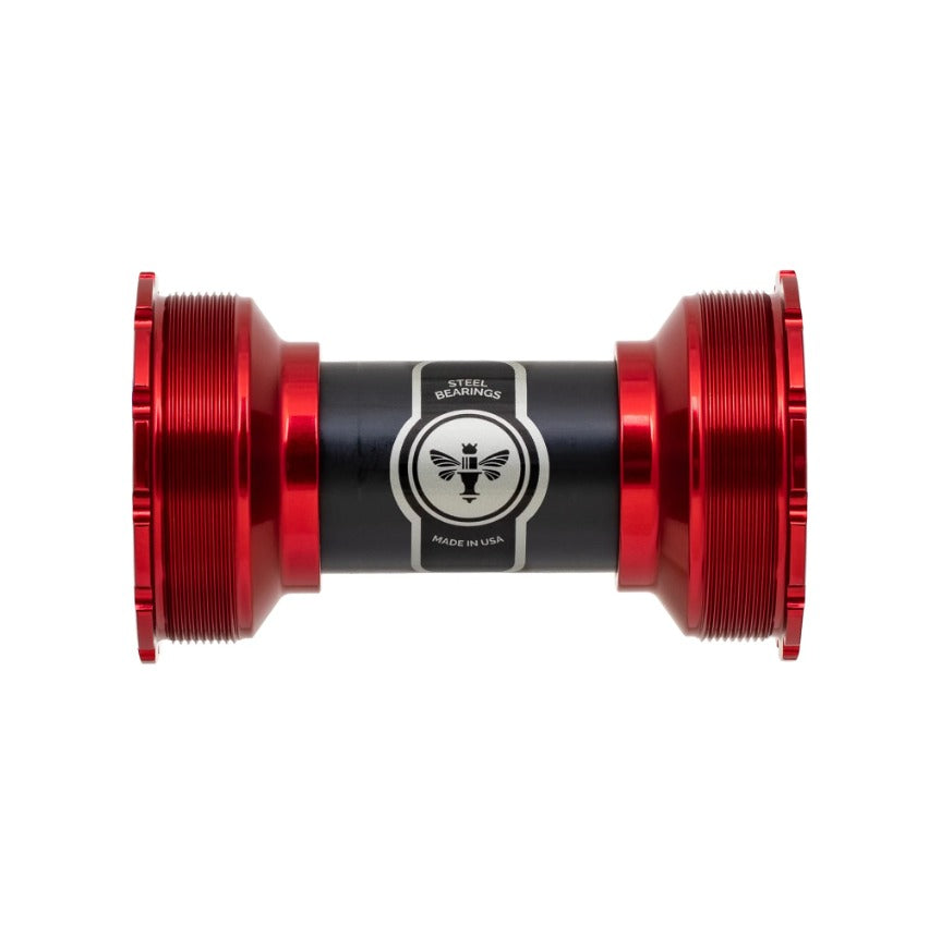 Chris King Thread Fit T47 24I 扭牙中軸,陶瓷珠(需另配Fit kits) / Chris King Thread Fit T47 24I Bottom Bracket, Ceramic Bearing