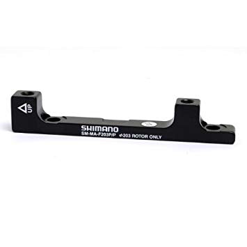 SHIMANO 八吋碟碼-直轉直~SM-MA90-F203P/P~前後通用 / SHIMANO FR DISC BRAKE ADAPTER-SM-MA90-F203P/P
