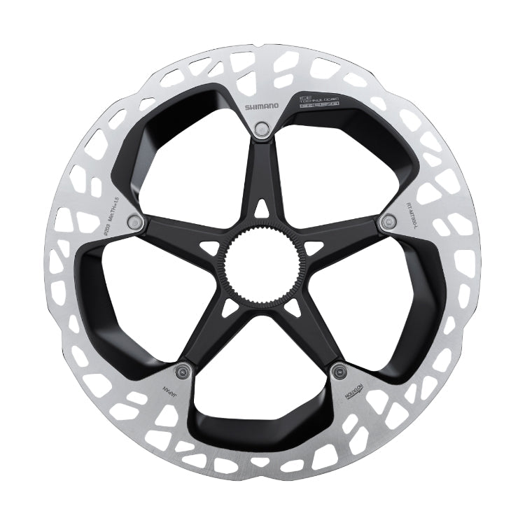SHIMANO XTR/DURA ACE CENTER LOCK ROTOR-RT-MT900-EXTERNAL SERRATION