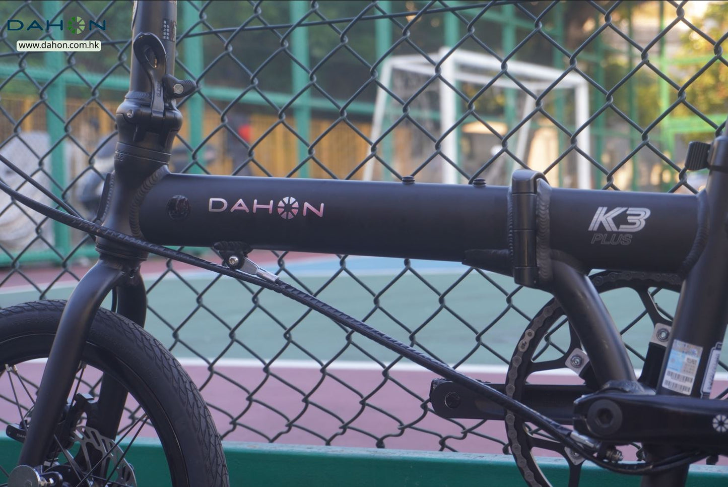 DAHON K3 PLUS 9波摺疊車-KAA693-16"-啞黑色特別版 (車頭柱伸縮-內摺版-馬甲綫) / DAHON K3 PLUS FOLDING BIKE-KAA693-16"-MATTE BLACK (INNER FOLDING VERSION-DELTEC CABLE )