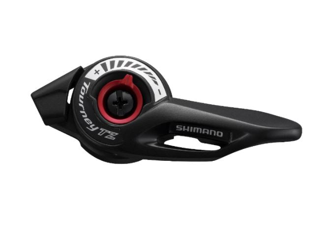 SHIMANO 三速左邊波手-黑色-TZ500-LN / SHIMANO THUMB LEFT SHIFTER SHIFT LEVER SET-SL-TZ500-LN