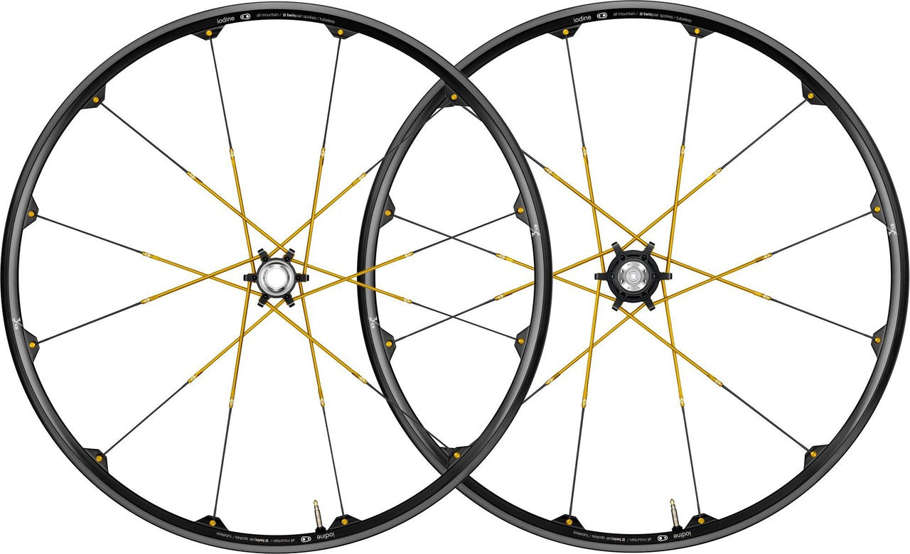 CRANK BROTHERS IODINE3 爬山車碟轆-黑金20MM&135MM / *CRANK BROTHERS IODINE3 WHEELSET-BK/GD-20MM&135MM