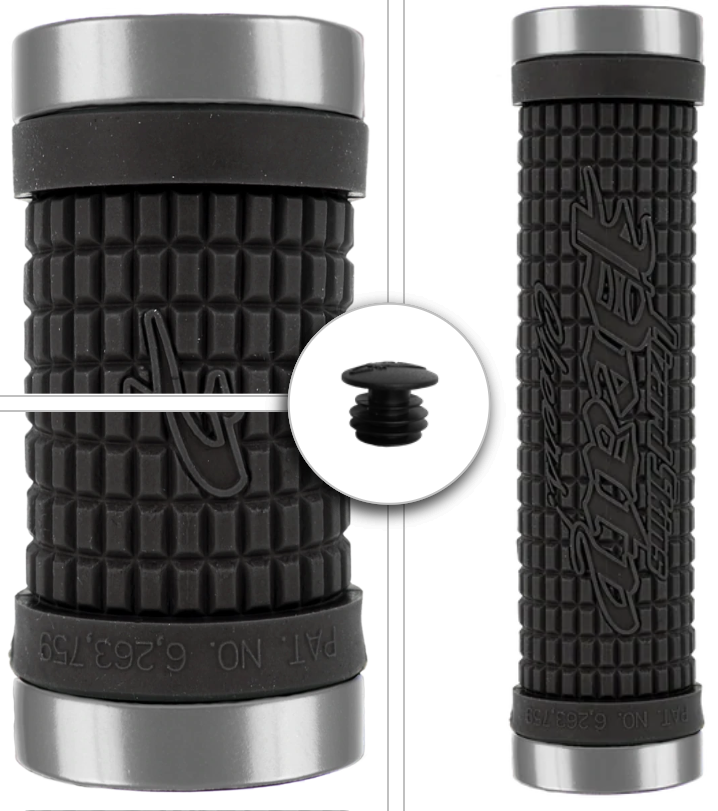 LIZARD SKINS PEATY LOCK ON GRIPS / LIZARD SKINS PEATY LOCK ON BONUS PACK