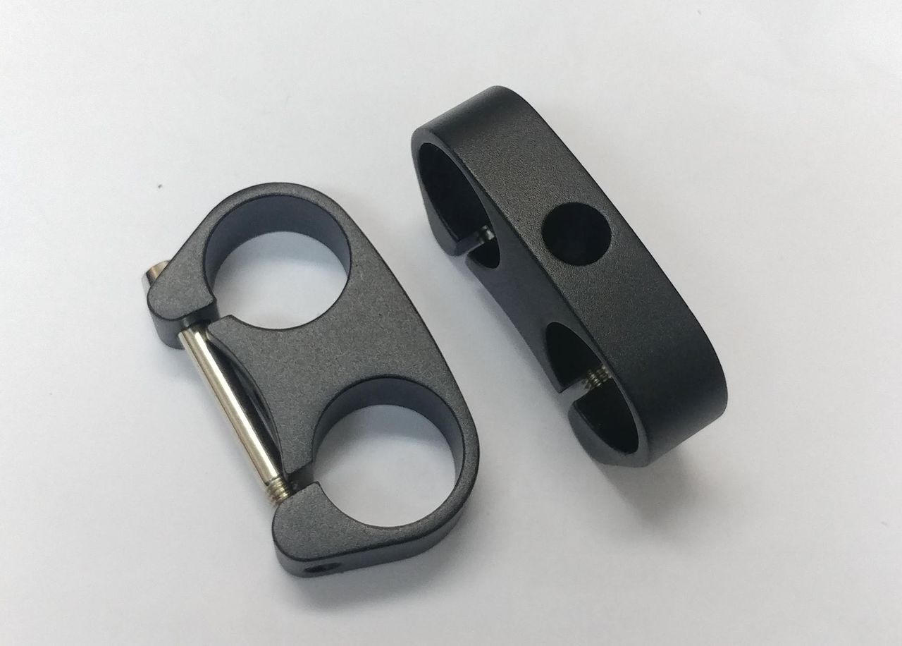 DAHON 雙立管車頭碼~40MM~黑色/DAHON HANDLEBAR CLAMP VRO~40MM~BLACK