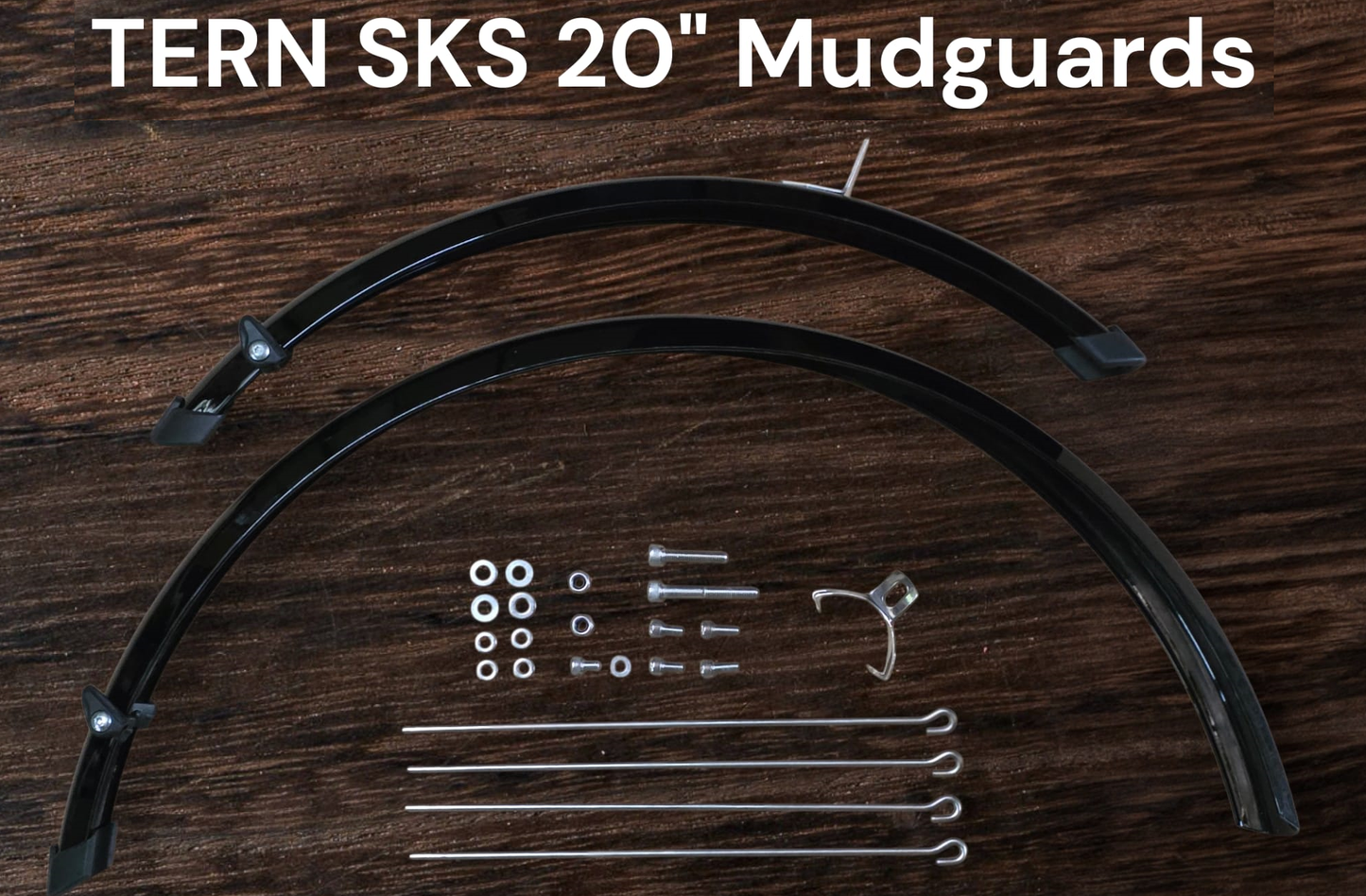Tern SKS 20" 泥檔 - 黑色 / Tern SKS 20" Mudguards - Black
