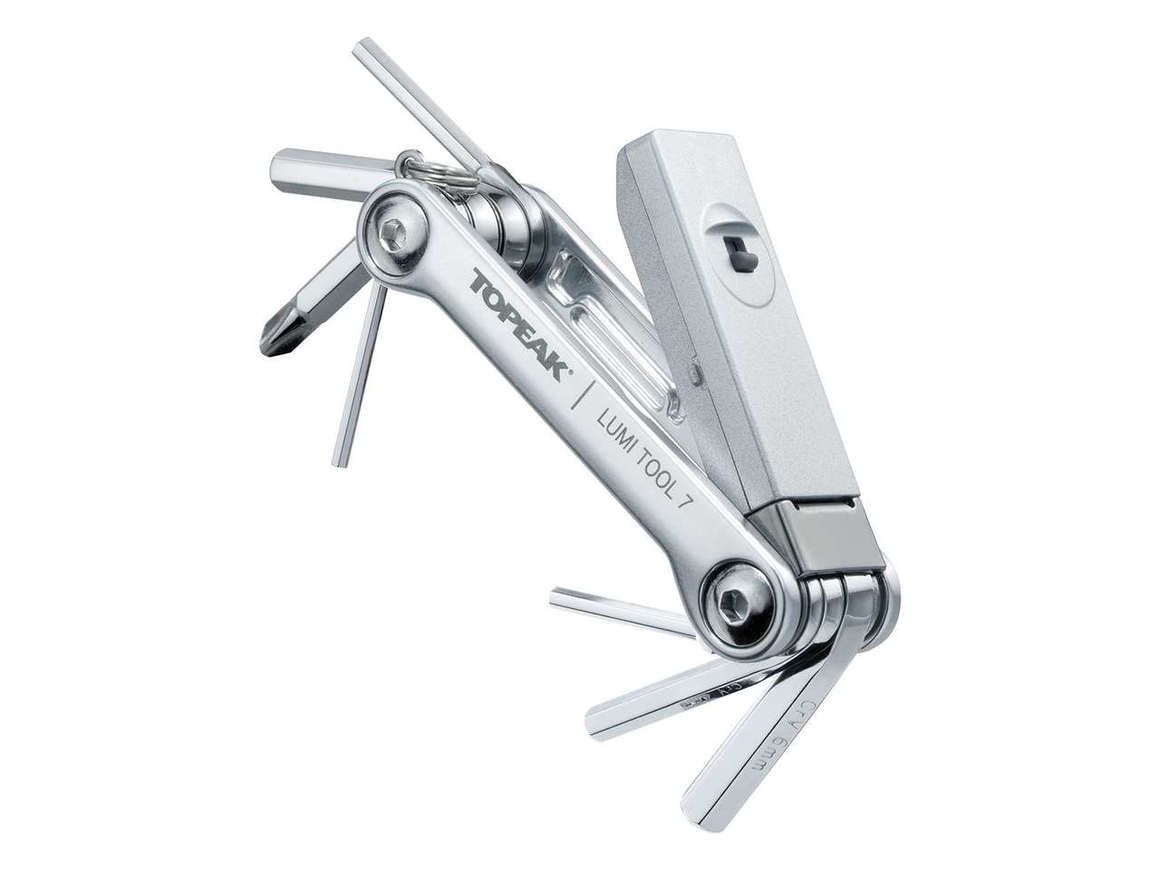 TOPEAK LUMTOOL 7, 7功能工具連燈-TT2549 / TOPEAK LUMITOOL 7,7FUNCTION TOOL WITH LIGHT-TT2549