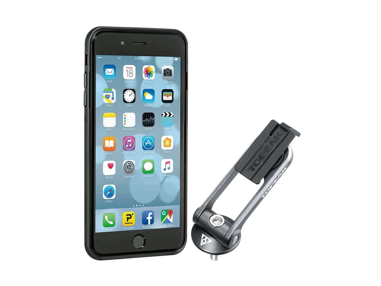 TOPEAK RIDECASE IPHONE 8+電話單車座/ TOPEAK RIDECASE WITH MOUNT-IPHONE 8+