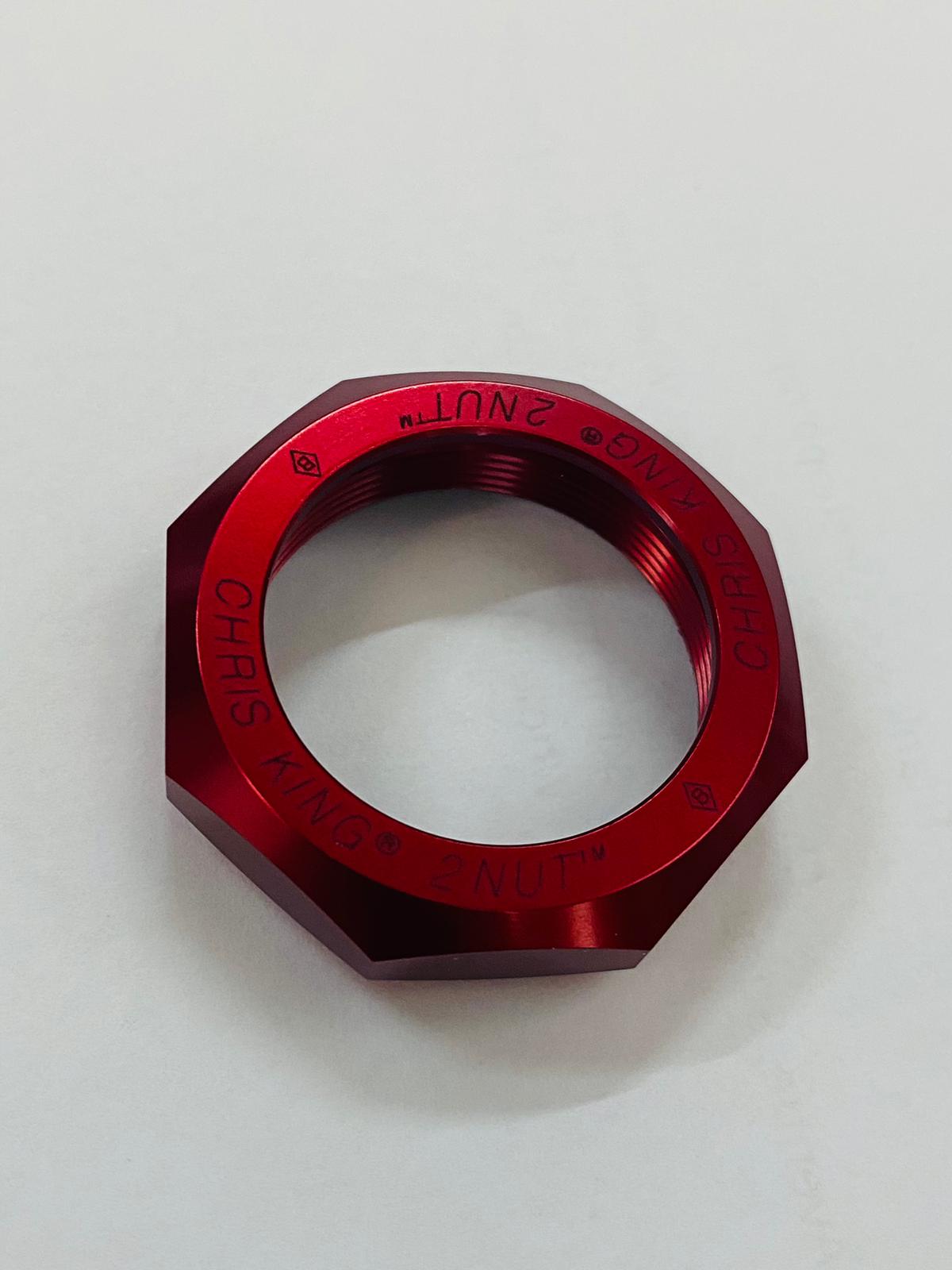 Chris King 1-1/8" 碗組頂蓋,明字 / Chris King Headset Stem Cap, 1-1/8", Bold
