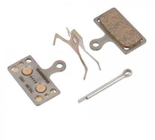 SHIMANO G04S 金屬碟制皮~XT M8000 / SHIMANO XT METAL PAD(G04S) WITH SPRING