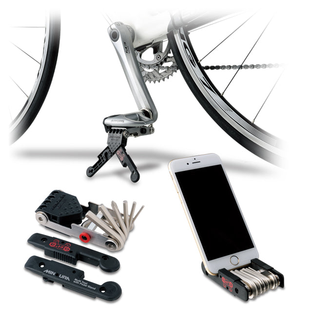 Minoura HPS-9 Get'A 九功能摺疊工具 / Minoura HPS-9 Get'A Pedal Stand With 9 Function Tool