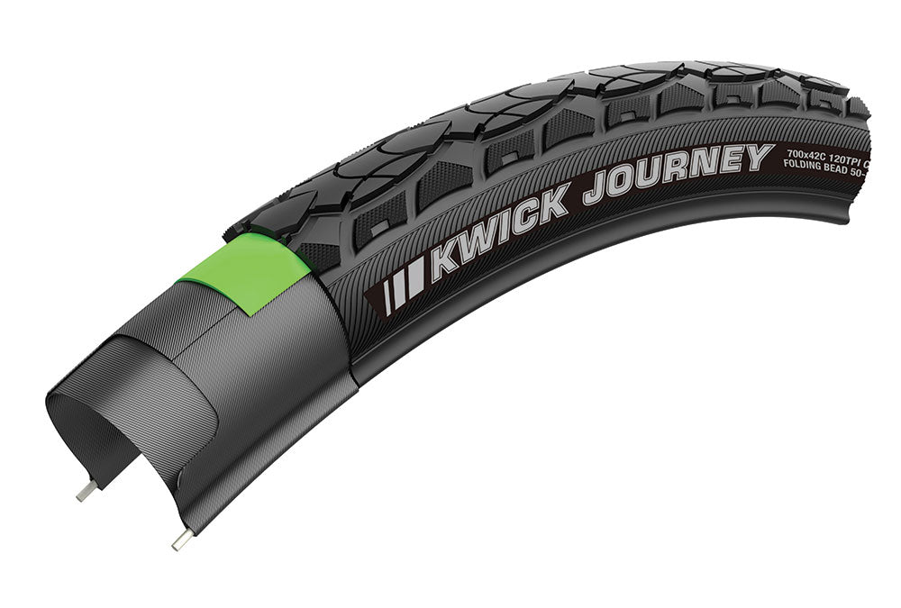KENDA KWICK JOURNEY K1129 防刺外胎-黑色;有反光帶 / KENDA KWICK JOURNEY K1129 TIRE-BLACK
