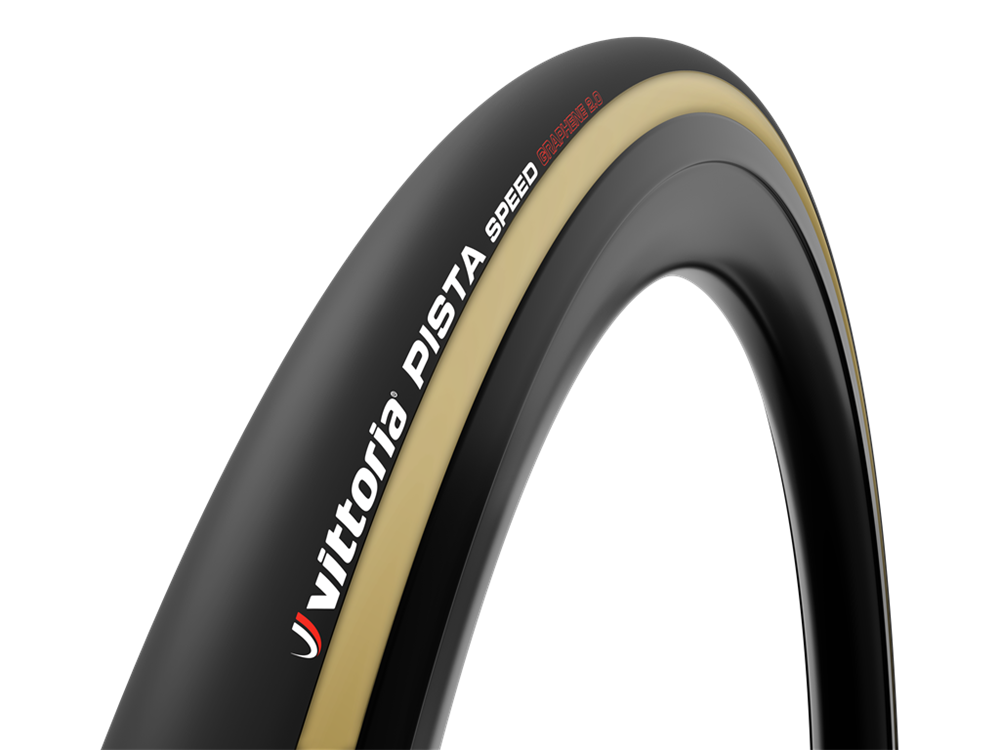 Vittoria Pista Speed 第二代石墨烯場地車用原子胎-黑底黃邊 / Vittoria Pista Speed G2.0 Tubular -Para/Blk/Blk