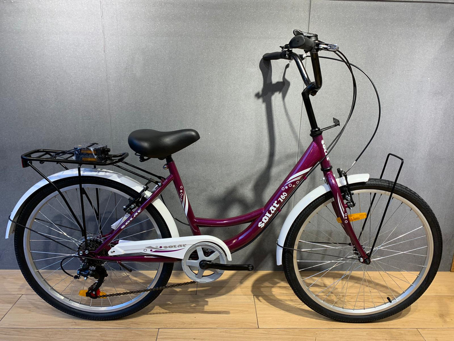 SOLAR 760 20" 淑女車-鐵架-6波-SHIMANO 變速 / SOLAR 760 20" LADY BIKE-STEEL
