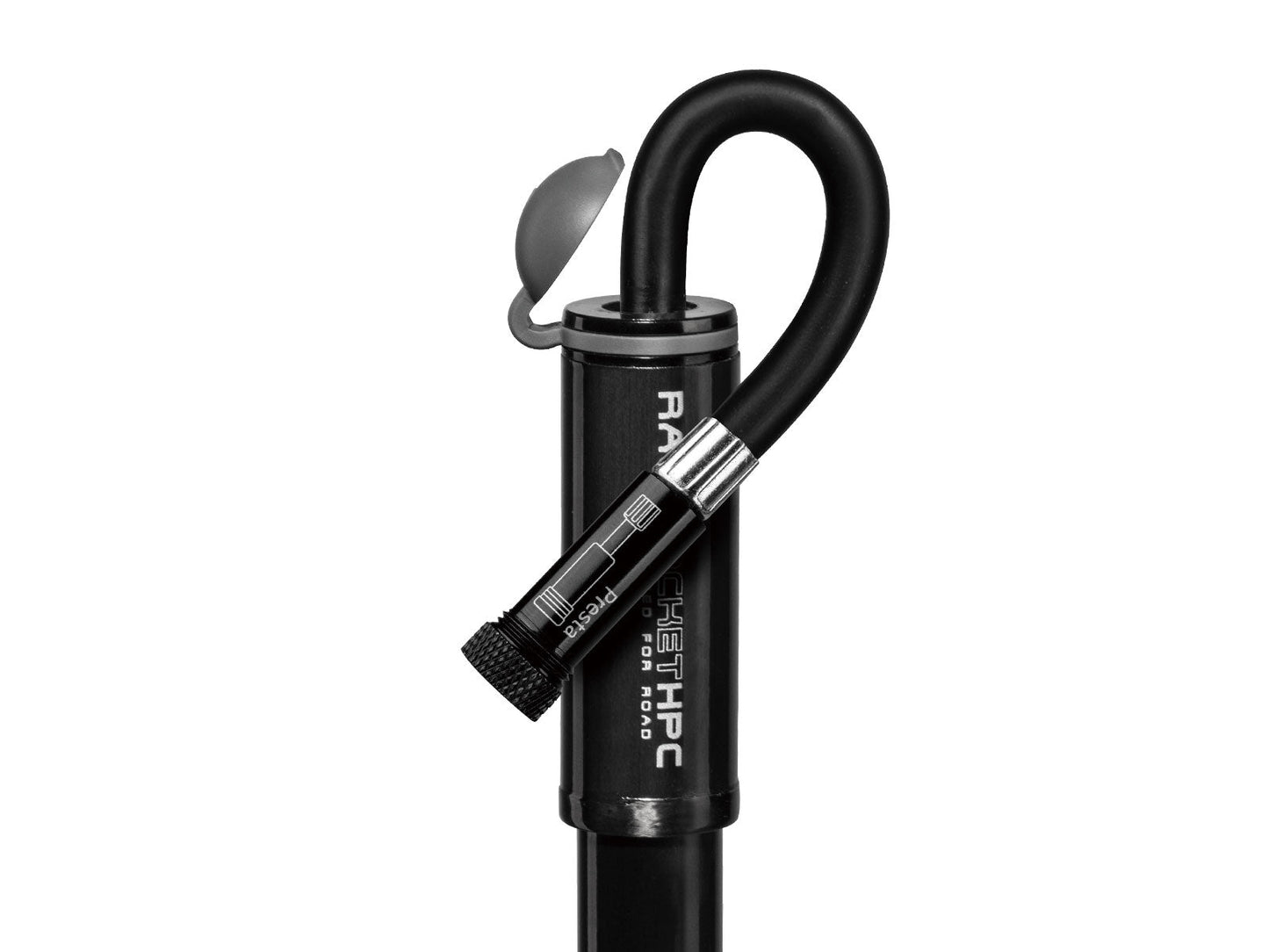 Topeak Racerrocket Hpc 迷你手泵-黑色 / Topeak Racerrocket Hpc Mini Pump-Bk