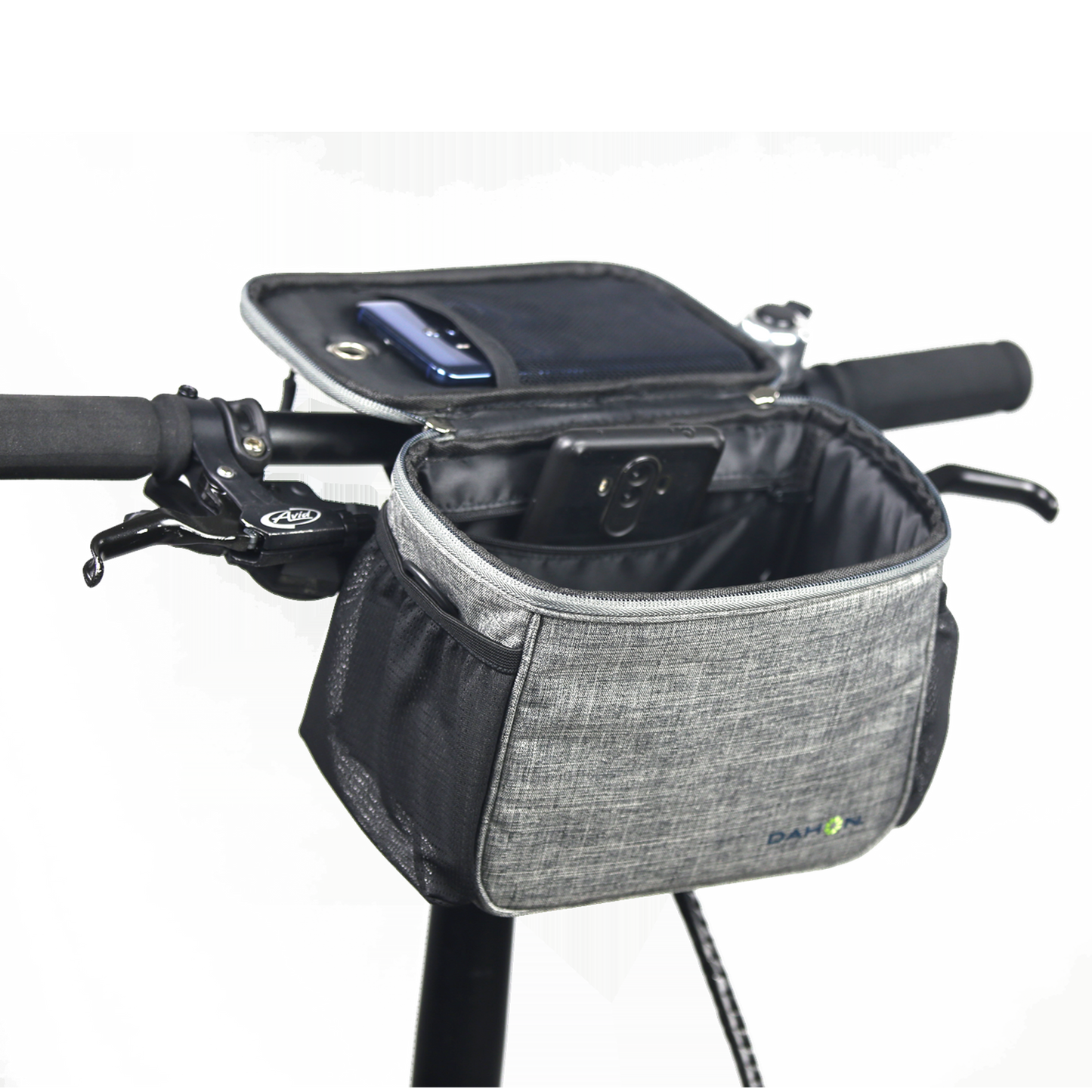 Dahon 車頭袋 DH-1042-灰色 / Dahon Handle Bar Bags DH-1042 Grey