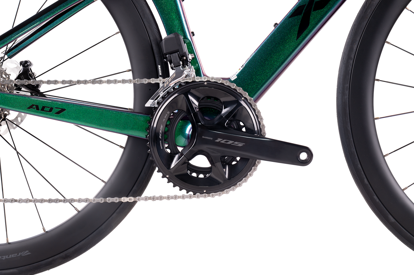 XDS AD7 電子變速油壓碟刹內走線24速公路車-綠魔 / XDS AD7 24-Speed Road Bike-Green