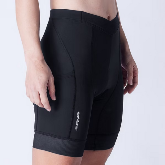 ATLAS 女裝五分經編單車褲 (6代褲墊)有褲袋款~WS-929~24-30℃ / ATLAS WOMEN SHORT (with pocket) - 6TH~WS-929~ - 24-30℃
