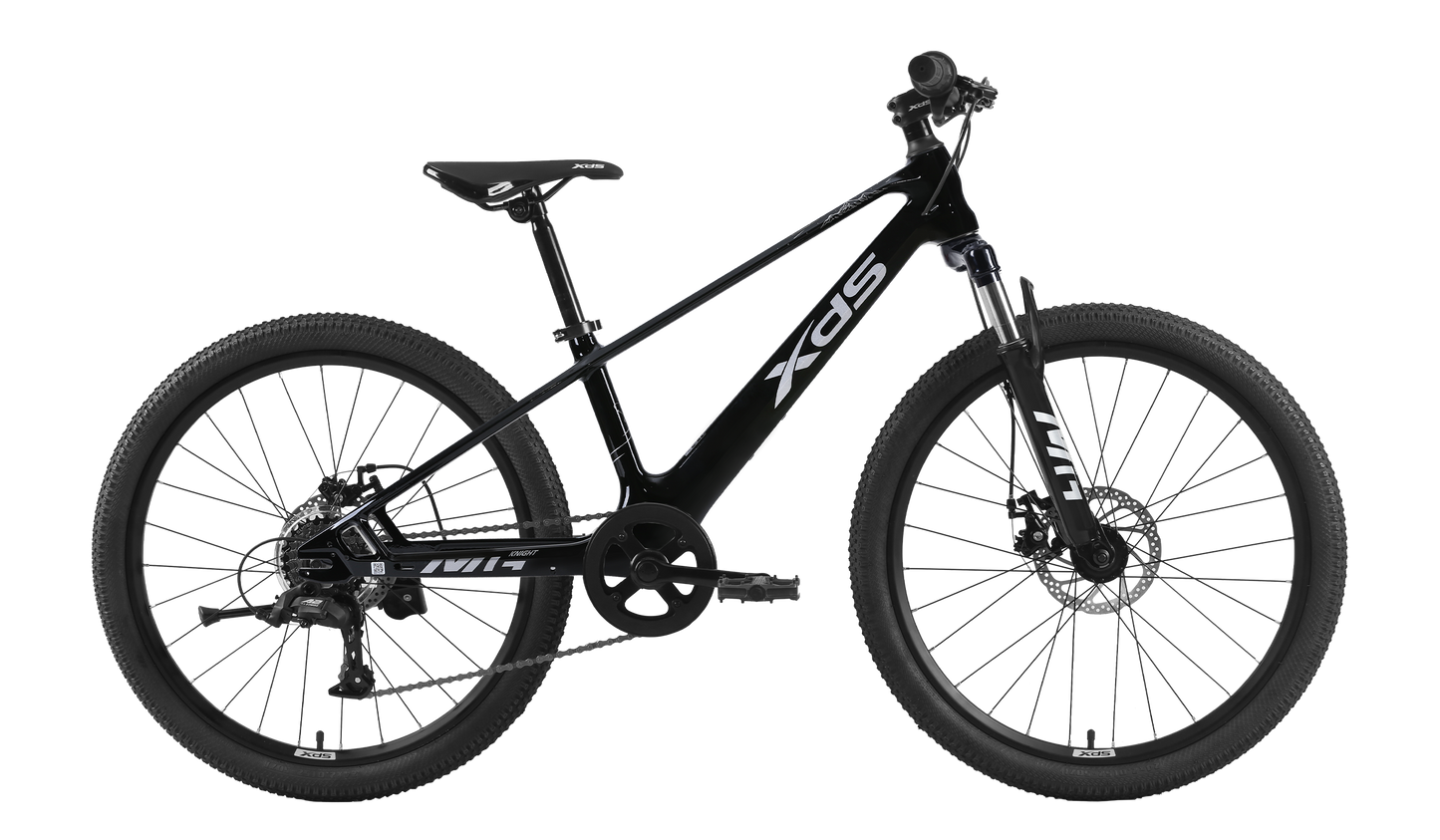 XDS 鎂騎士青春版 L-TWOO 7速 綫碟刹前避震鎂合金兒童山地車-20"