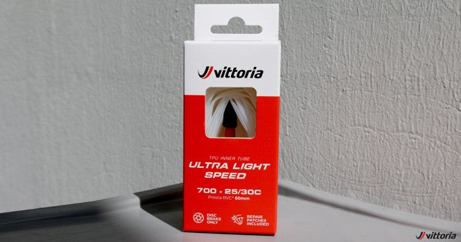 Vittoria Ultra Light Speed TPU 可拆式法咀內胎-700X25-30C- 60MM / Vittoria Ultra Light Speed 700X25/30 FV PRESTA RVC 60MM