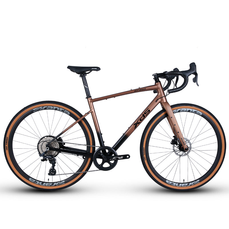 XDS GT350 gravel bike shown from the drive side