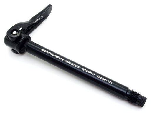 SHIMANO 前快拆-SM-AX-720-100X12 / SHIMANO AXLE UNIT-FRONT E-THRU-SM-AX-720-100X12