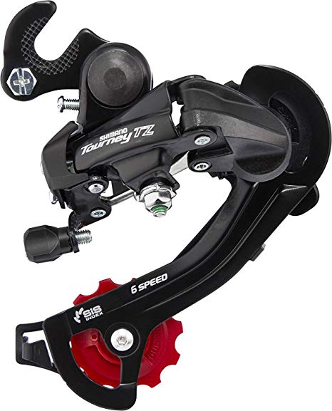 SHIMANO 6速有勾波腳-RD-TZ500-GS / SHIMANO REAR DERAILLEUR-6 SPEED-RD-TZ500-GS(B)