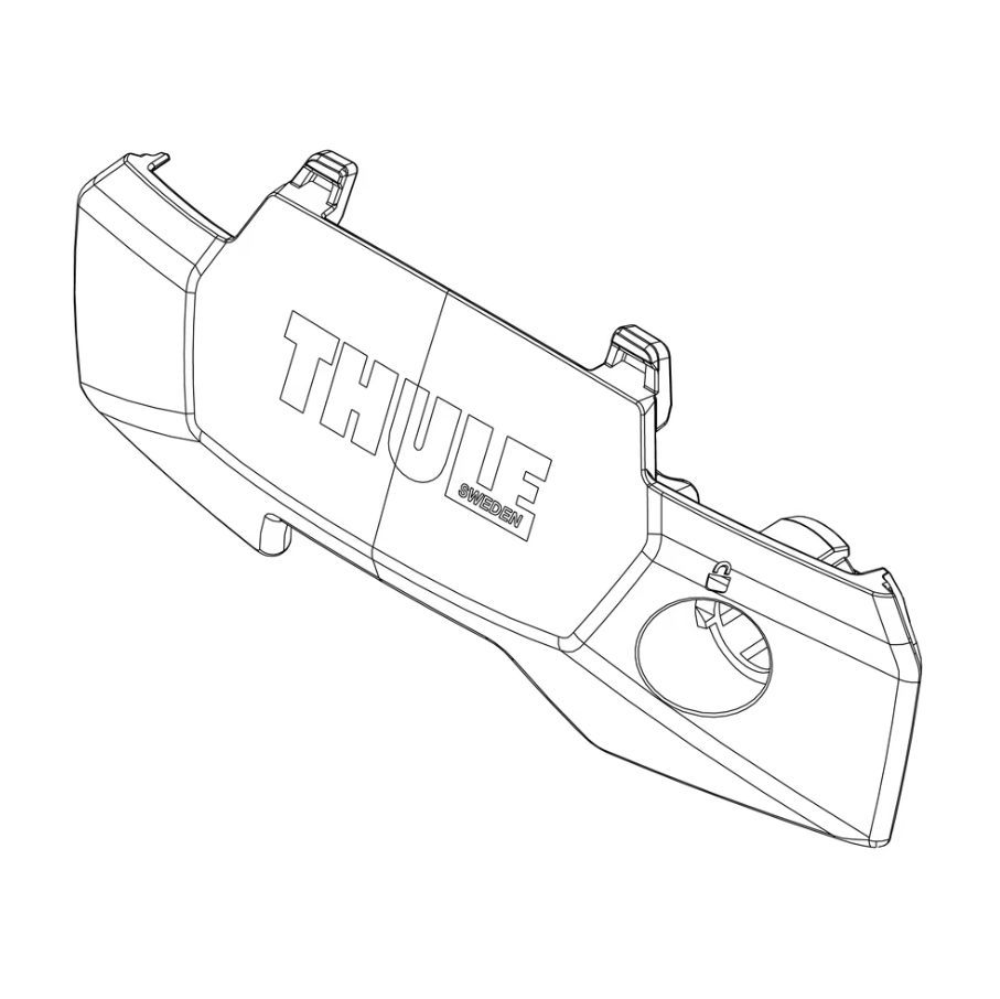 THULE EVO CLAMP - FRONT COVER