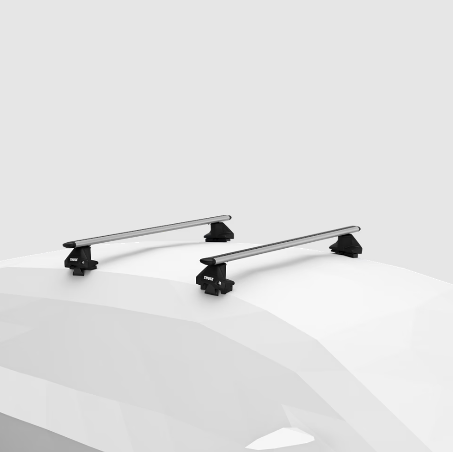 THULE EVO CLAMP FOOT FOR VEHICLES 4-PACK - BLACK