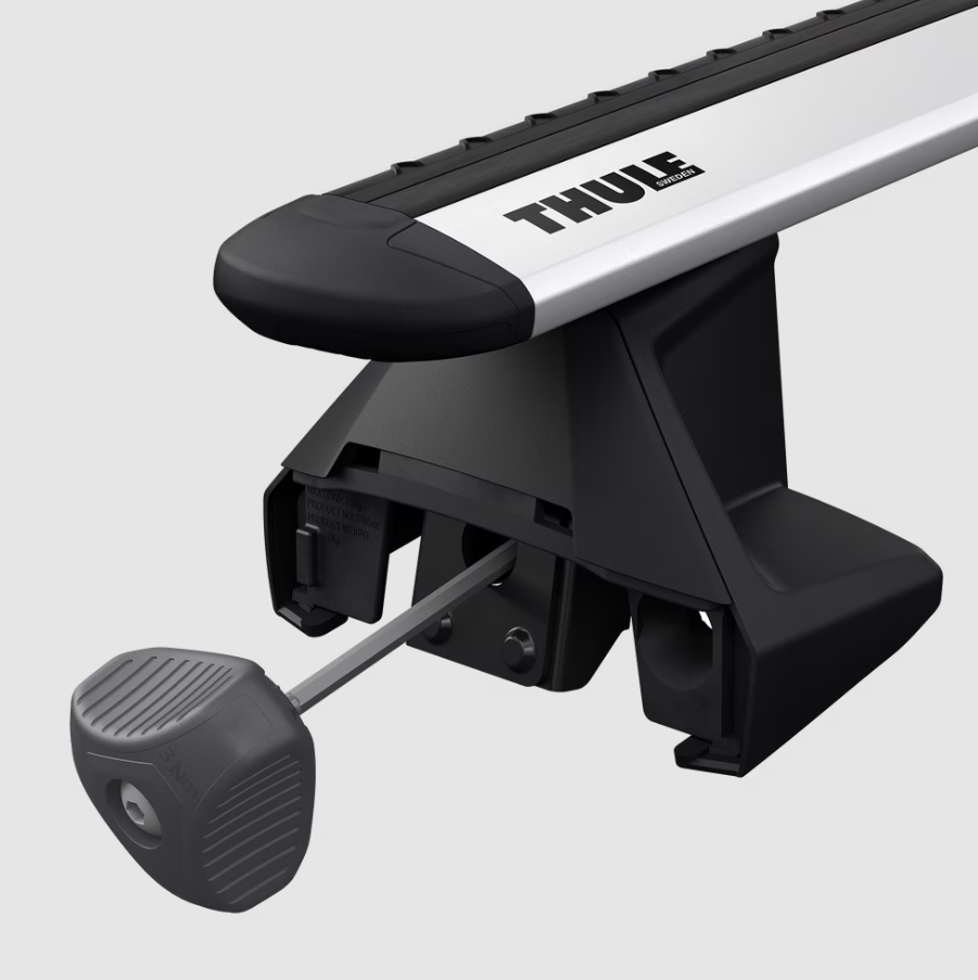 THULE EVO CLAMP FOOT FOR VEHICLES 4-PACK - BLACK