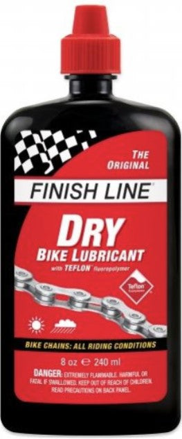 Finish Line Dry Lube 紅蓋乾性潤滑油~8安士(新包裝)(一盒8支) / Finish Line Dry Lube~8OZ