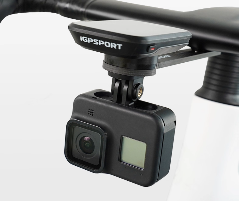 iGPSPORT M82S 公路車碳纖維咪錶支架 (一體把延長下掛可吊裝) / iGPSPORT M82S Out-front Bike Mount