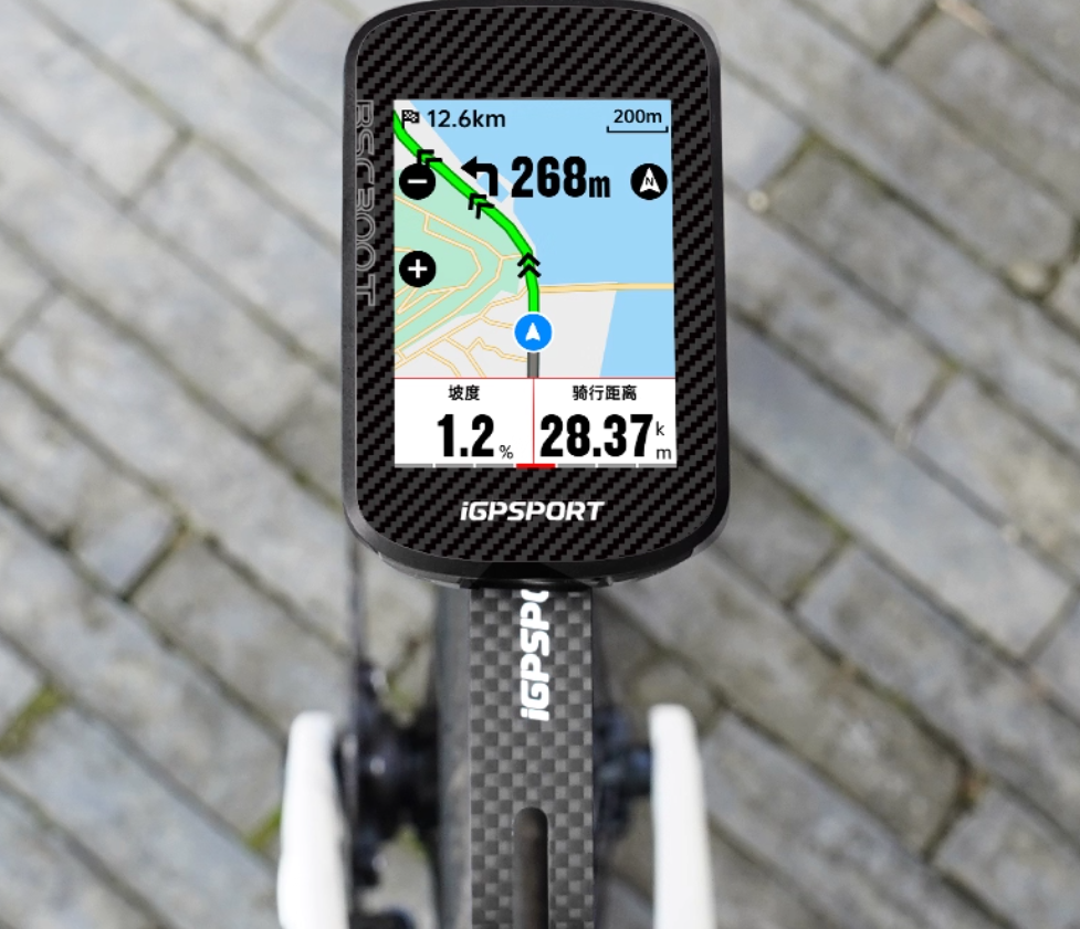 iGPSPORT M82S 公路車碳纖維咪錶支架 (一體把延長下掛可吊裝) / iGPSPORT M82S Out-front Bike Mount