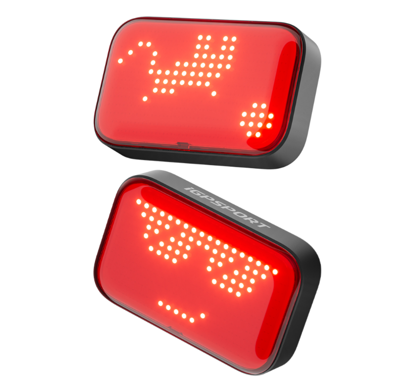 iGPSPORT ET6 騎行狀態表情智能尾燈