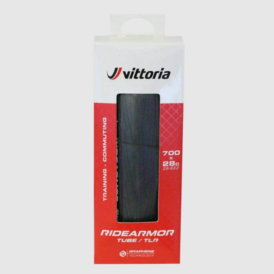 Vittoria RideArmor II 第二代石墨烯可摺真空胎-全黑 / Vittoria Ridearomor II G2.0 Tubeless Folding Tire-Full Black