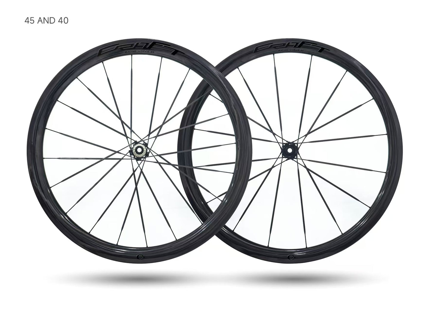CRW CS4045 II 碟剎碳纖輪組-HG / CRW CS4045 II Disc Brake carbon wheelset-HG