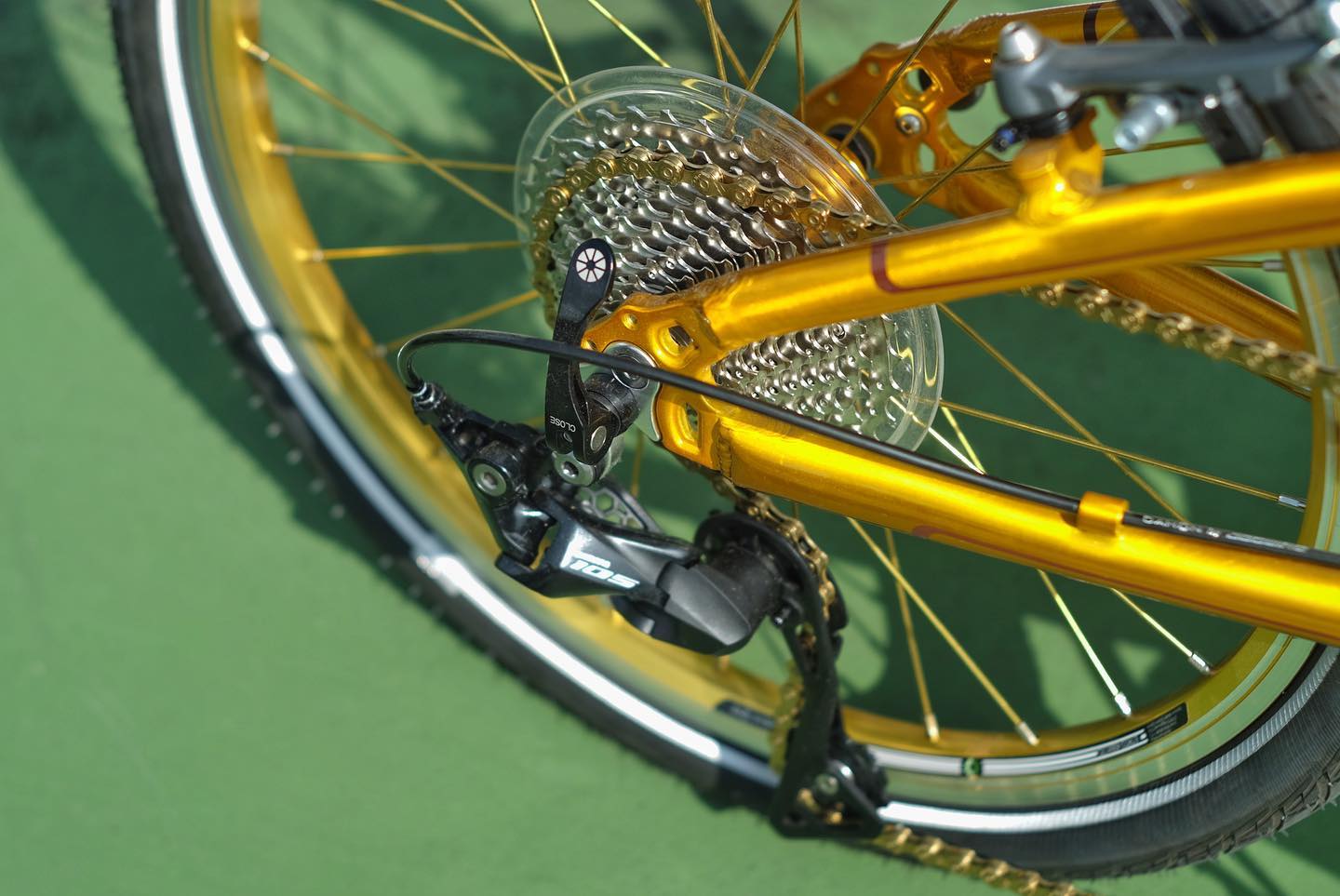 Dahon KAA014 摺疊車-金色 (普通接頭) -20"