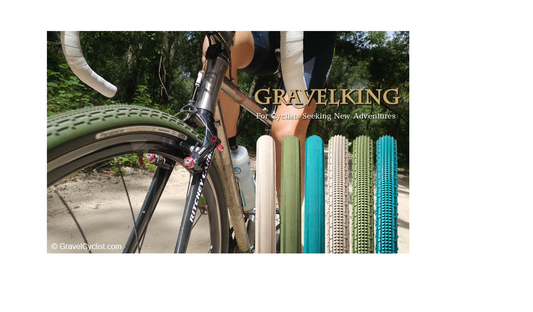 Panaracer GravelKing Tubeless 適用可摺外胎 (胎面平滑) / Panaracer GravelKing Folding Tire, Tubeless Compatible