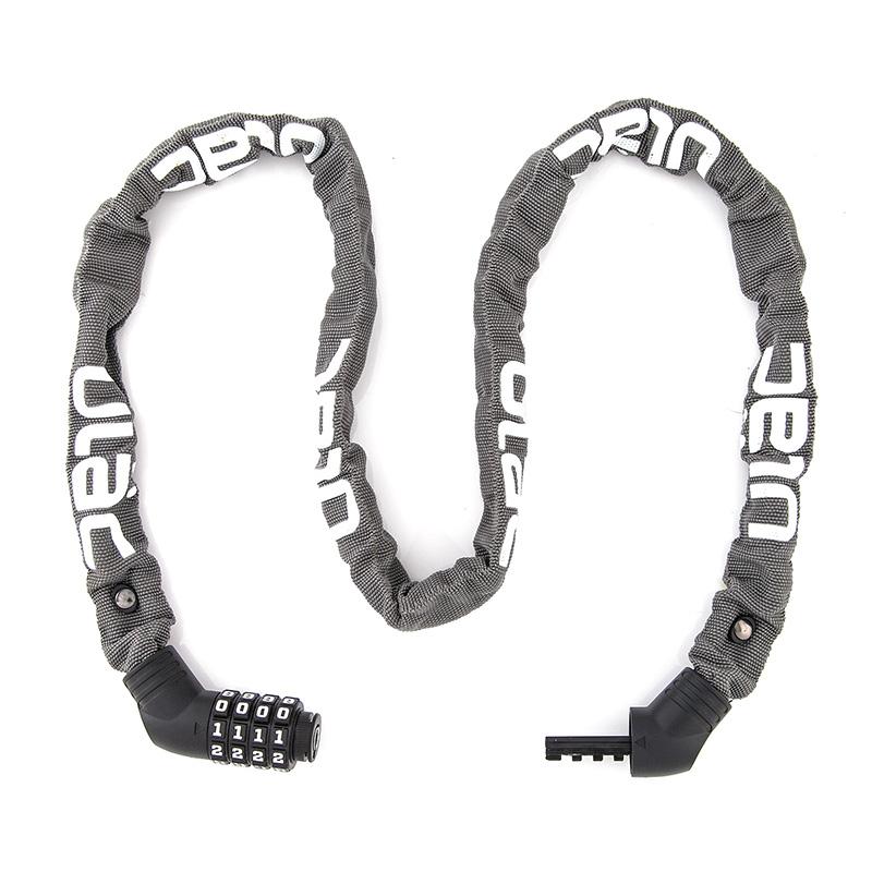 ULAC STREET FIGHTER A-600C 密碼鐵鏈鎖-5MMX100CM長 / ULAC STREET FIGHTER A-600C ST FIGHTER STEEL CHAIN-5MMX100CM