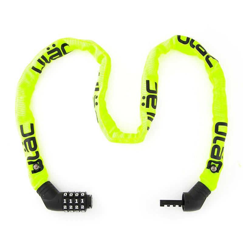 ULAC STREET FIGHTER A-600C 密碼鐵鏈鎖-5MMX100CM長 / ULAC STREET FIGHTER A-600C ST FIGHTER STEEL CHAIN-5MMX100CM
