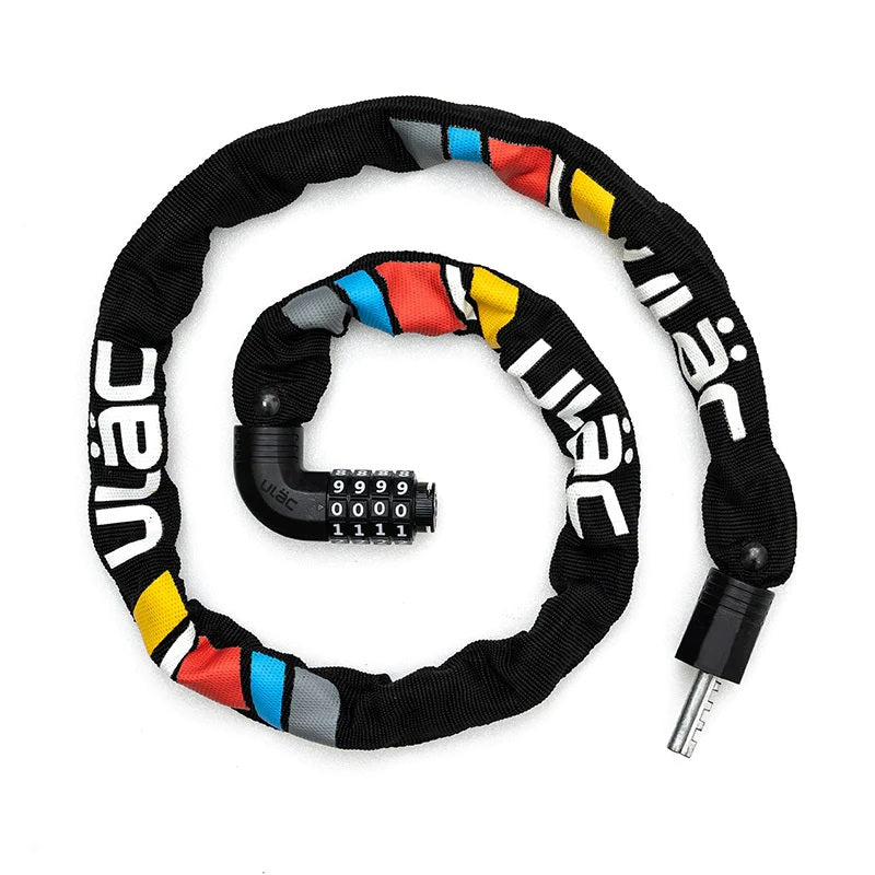 ULAC STEEL KOMBAT A-900C 鐵鏈鎖(密碼鎖) -7MMX100CM長 / ULAC STEEL KOMBAT A-900CLOCK -7MMX100CM