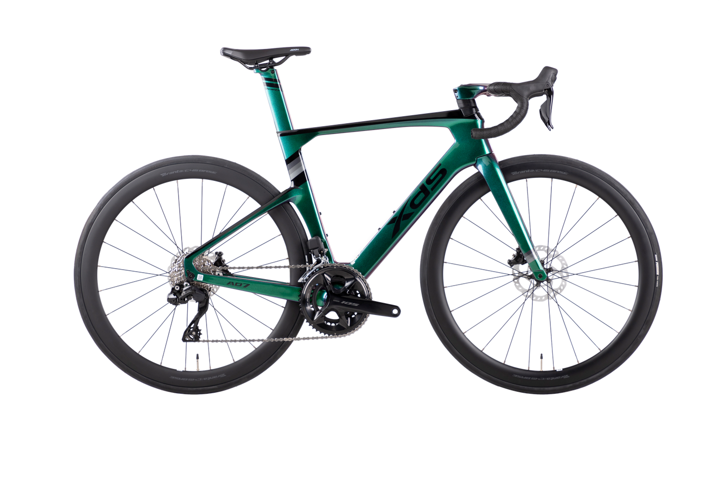 XDS AD7 電子變速油壓碟刹內走線24速公路車-綠魔 / XDS AD7 24-Speed Road Bike-Green