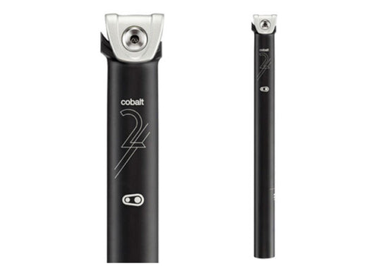CRANK BROTHERS C2 鋁合金坐通-黑/銀-31.6X350X0MM / CRANK BROTHERS COBALT 2 SP-BK/SL-31.6X350X0MM