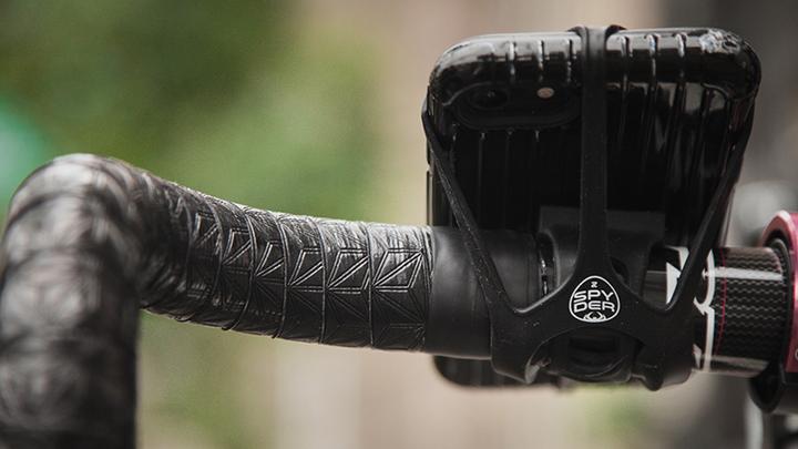 ULAC SPYDER Z-H2 手機硅膠綁帶-(固定車頭)-黑色 / ULAC H2 SPYDER MOBILE STRAP-BLACK