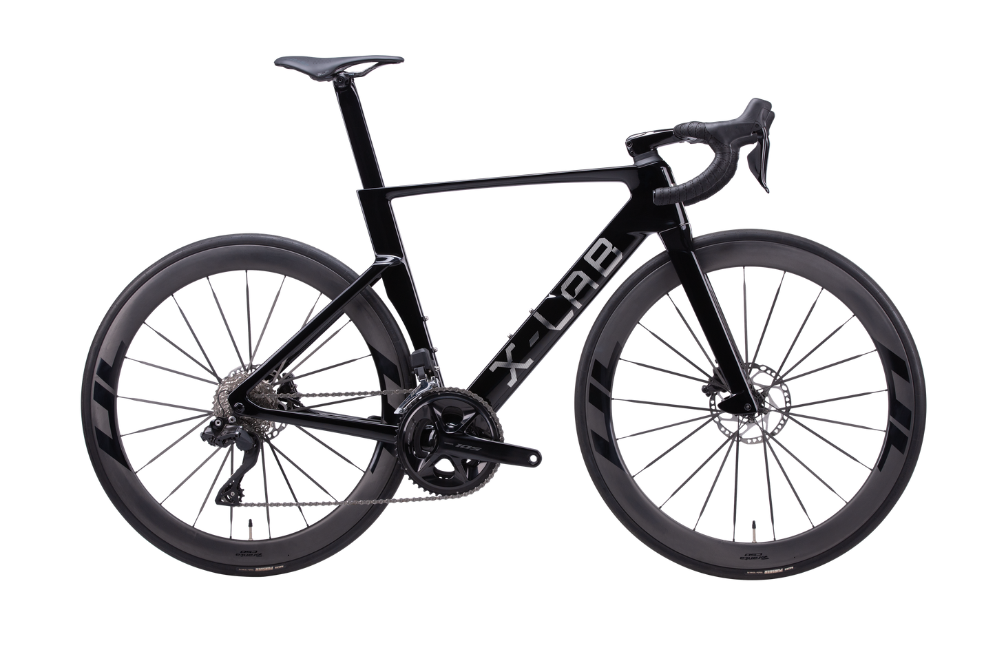 XDS X-LAB AD8 105 DI2 碟刹24速公路車 C50UL 輪組-黑武士 / XDS X-LAB AD8 24-Speed Road Bike-Black