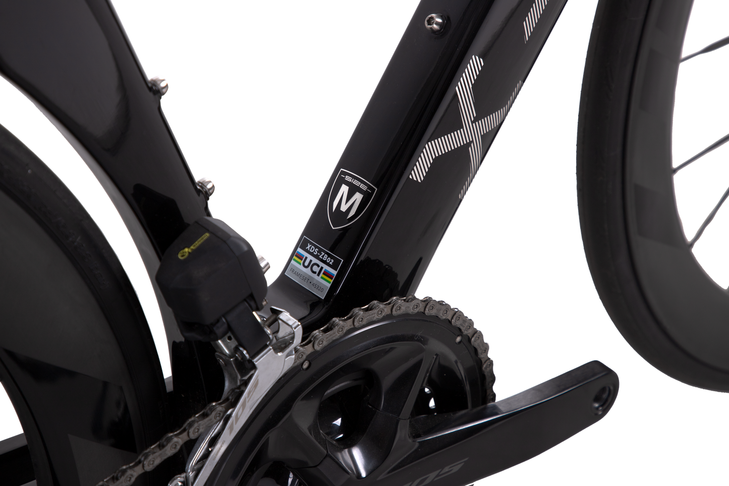 XDS X-LAB AD8 105 DI2 碟刹24速公路車 C50UL 輪組-黑武士 / XDS X-LAB AD8 24-Speed Road Bike-Black