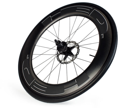 HED 2018 JET 9 PLUS BLACK 內外呔跑車前轆 / HED 2018 JET 9 PLUS BLACK FRONTWHEEL