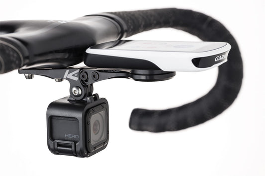 K-edge Garmin (IHS) Combo Mounts (K13-2500IC-BLK) / 一體化車頭把手咪錶及攝錄機延伸碼 (黑色)