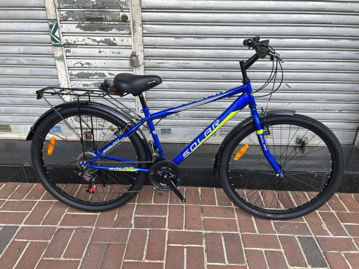 SOLAR K18 鋼架21波山地車-有泥檔有尾架-26" / SOLAR K18 STEEL MTB BIKE-26"