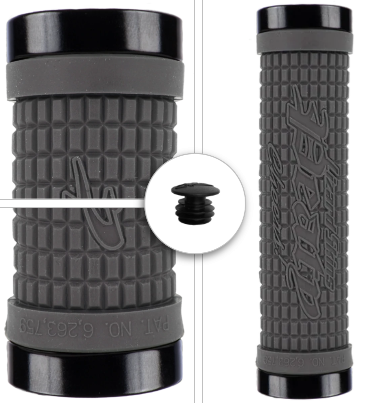 LIZARD SKINS PEATY LOCK ON GRIPS / LIZARD SKINS PEATY LOCK ON BONUS PACK